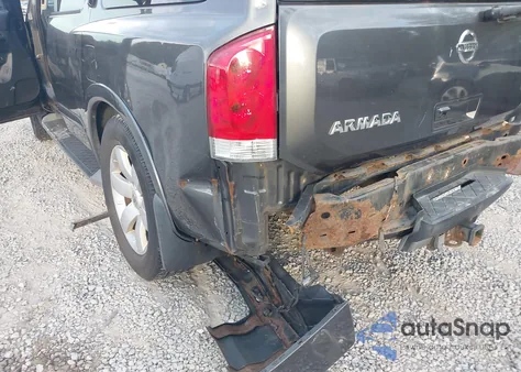 2008 Nissan Armada Le z USA, uszkodzony, nr VIN 5N1AA08C38N606113